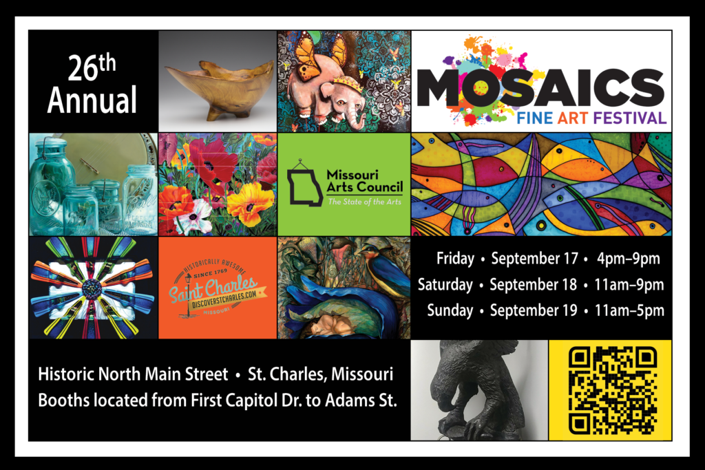 2023 Festival Info Mosaics Fine Art Festival St. Charles MO